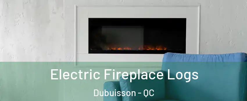  Electric Fireplace Logs Dubuisson - QC