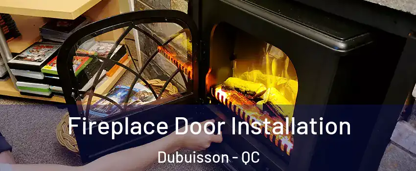 Fireplace Door Installation Dubuisson - QC