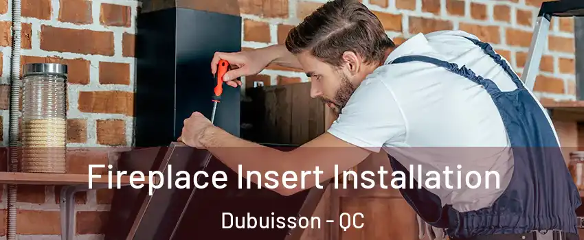  Fireplace Insert Installation Dubuisson - QC