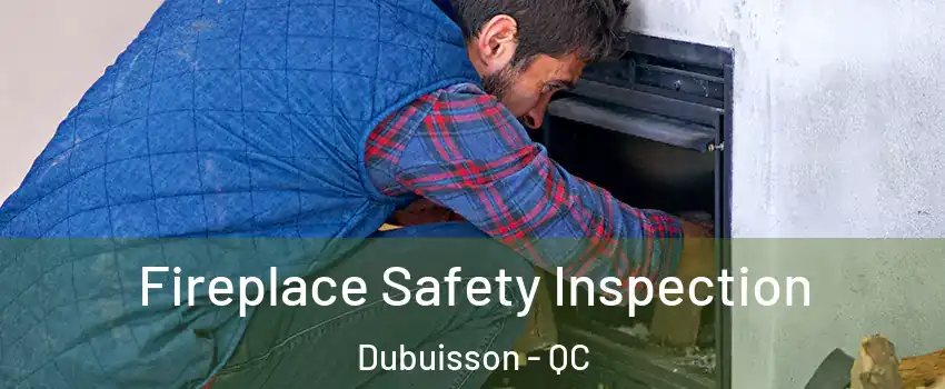  Fireplace Safety Inspection Dubuisson - QC