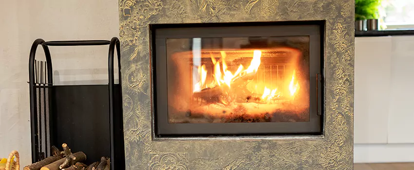 Decorative Electric Fireplace Installation in Val dOr, QC