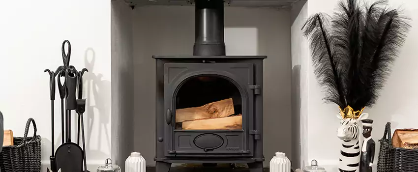 Thelin Hearth Products Providence Pellet Insert Fireplace Installation in Val dOr, QC