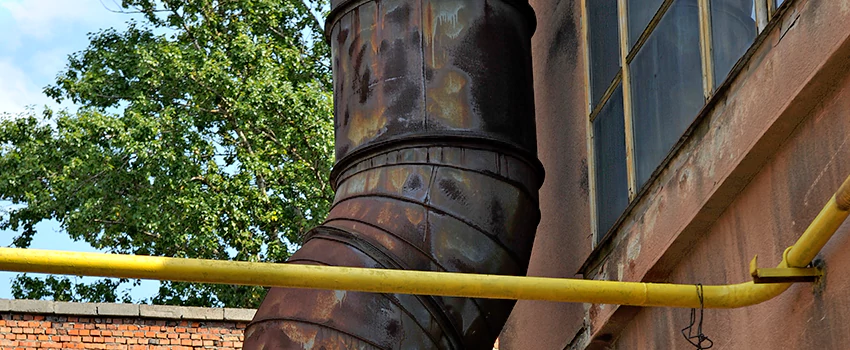 Lightning Protection Installation System for Industrial Chimneys in Val dOr, Quebec