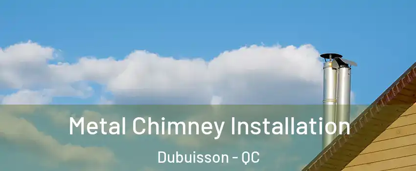  Metal Chimney Installation Dubuisson - QC