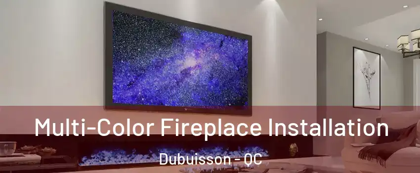  Multi-Color Fireplace Installation Dubuisson - QC
