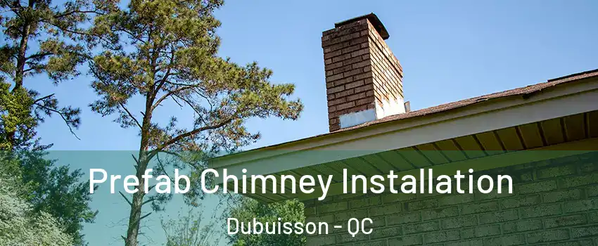  Prefab Chimney Installation Dubuisson - QC