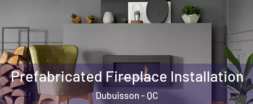  Prefabricated Fireplace Installation Dubuisson - QC